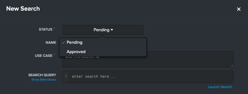 Admin Changing Status