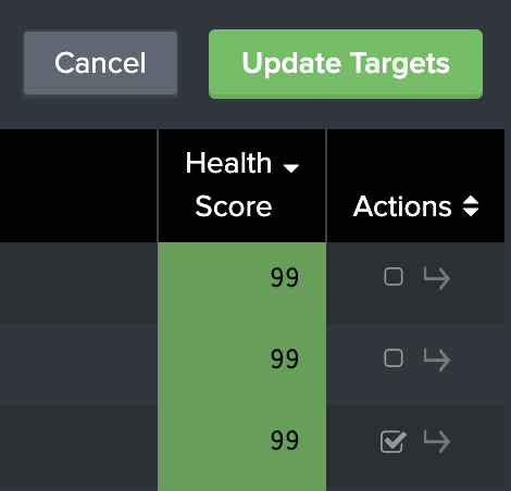 Targets Overview